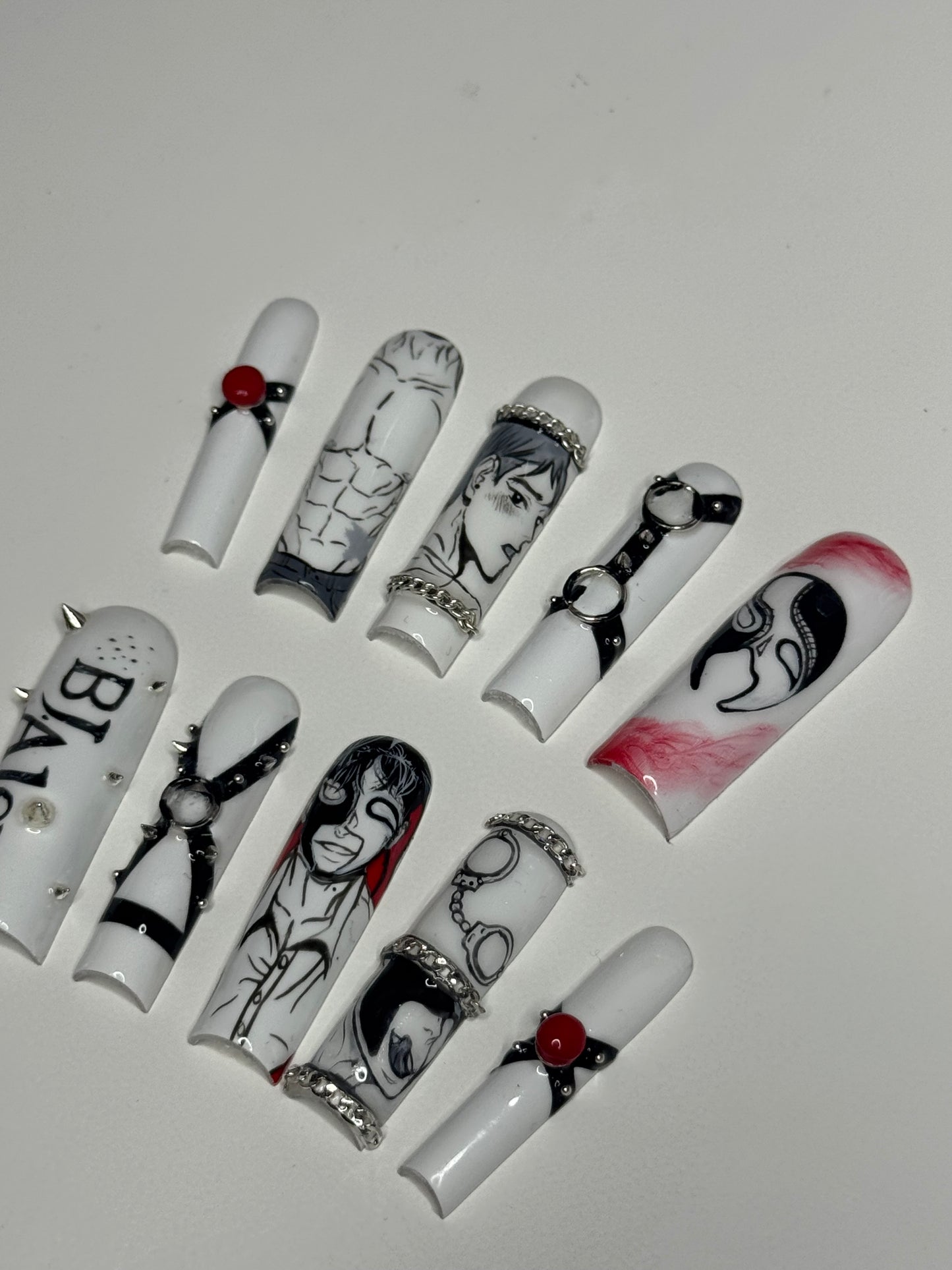 Manhwa nail set BJ
