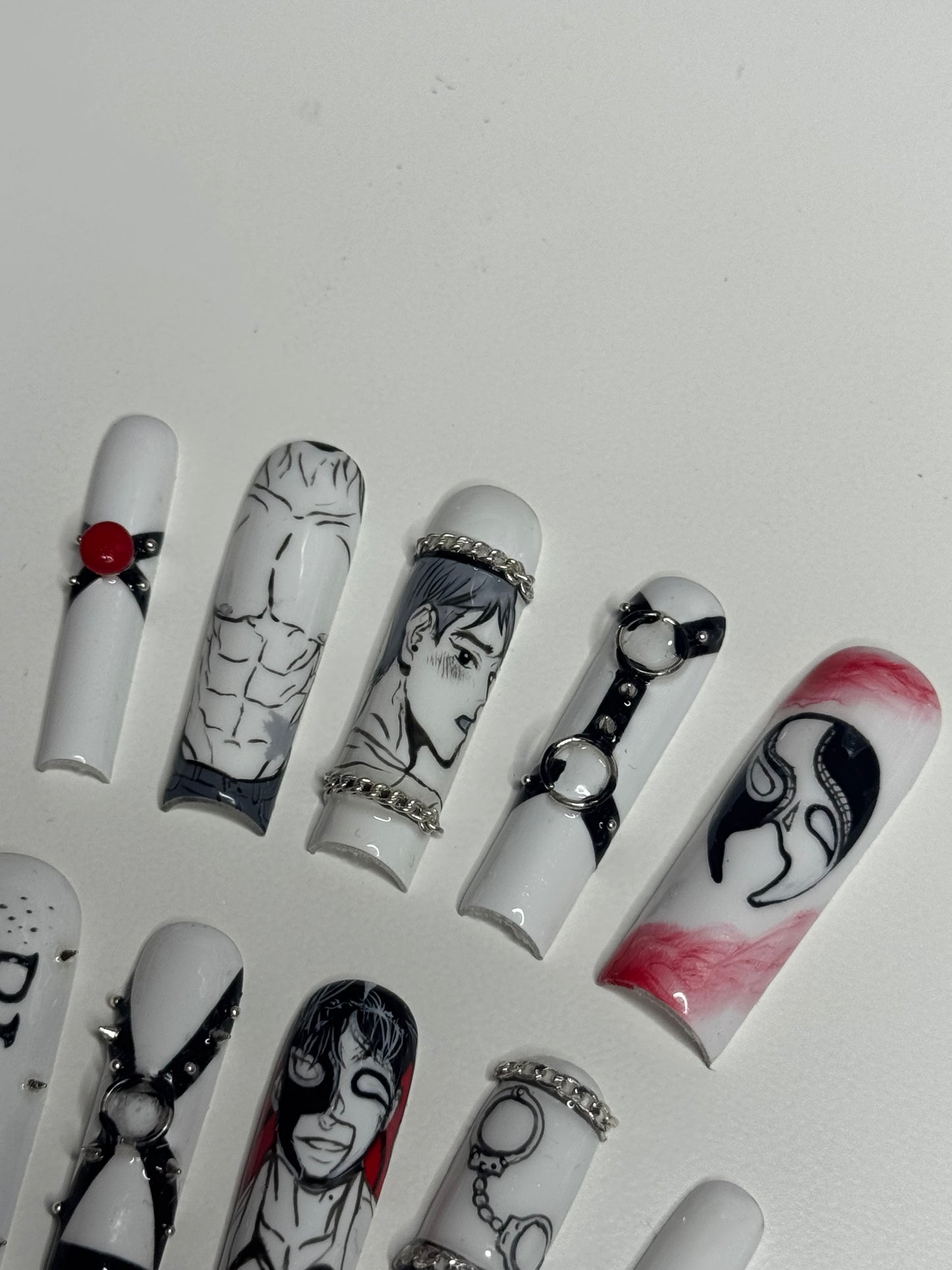 Manhwa nail set BJ