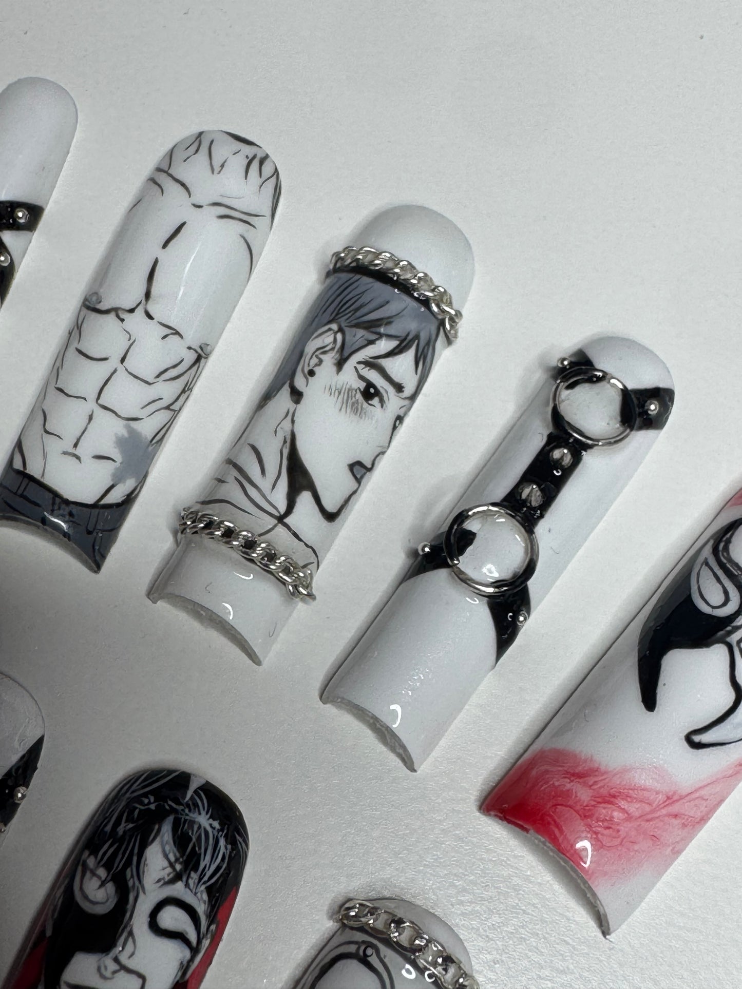 Manhwa nail set BJ