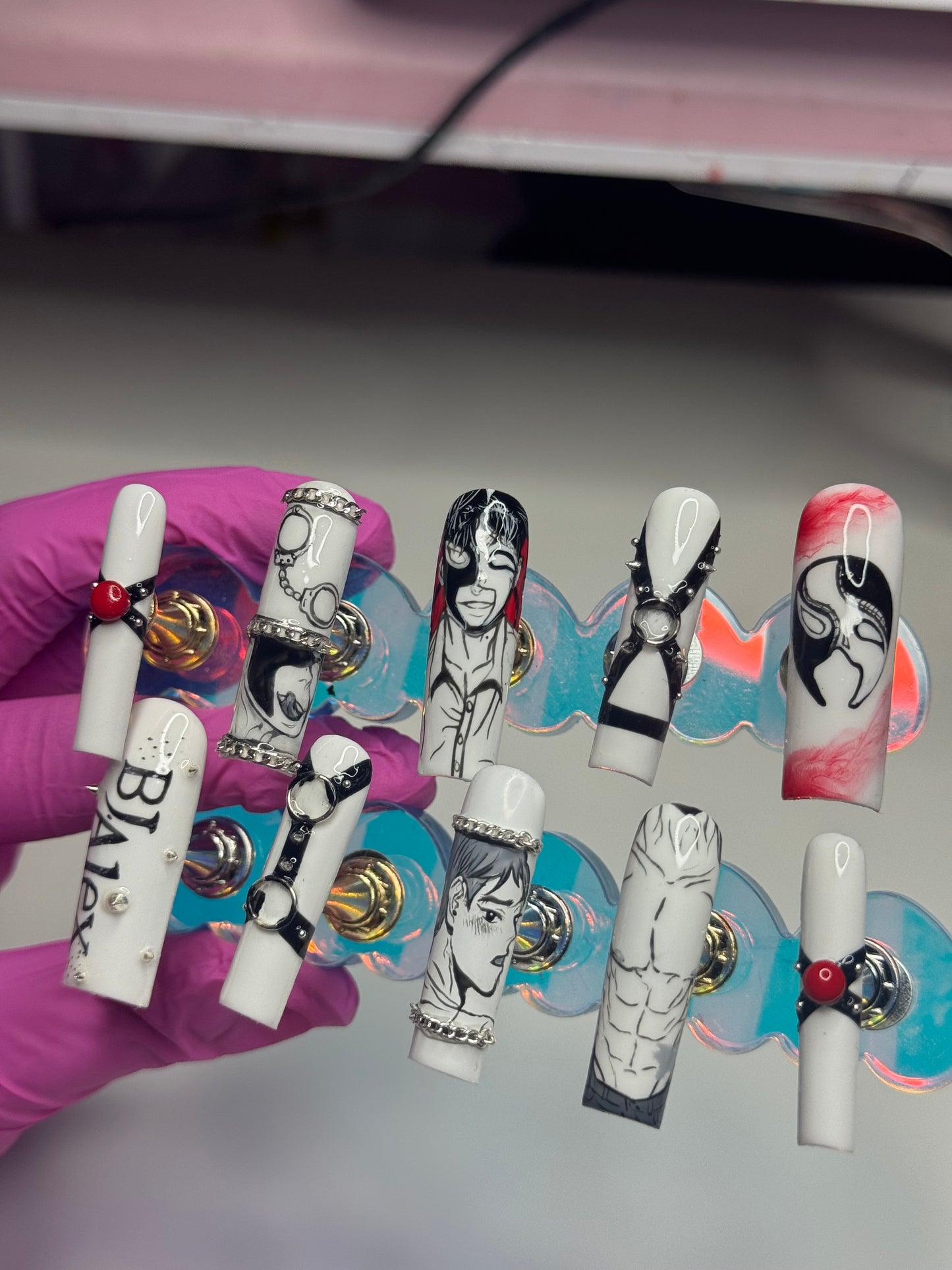 Manhwa nail set BJ
